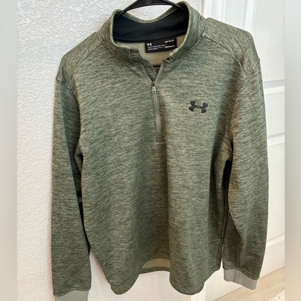 Men’s under armor 3/4 zip up pull over